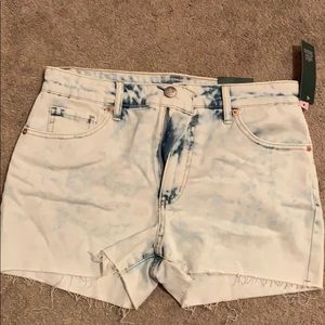 NWOT wild fable acid wash shorts